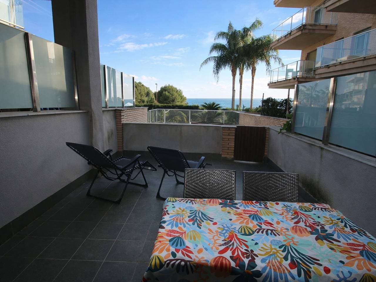 Foto 12 von 26: Apartment mit Meerblick, 5 Pers.