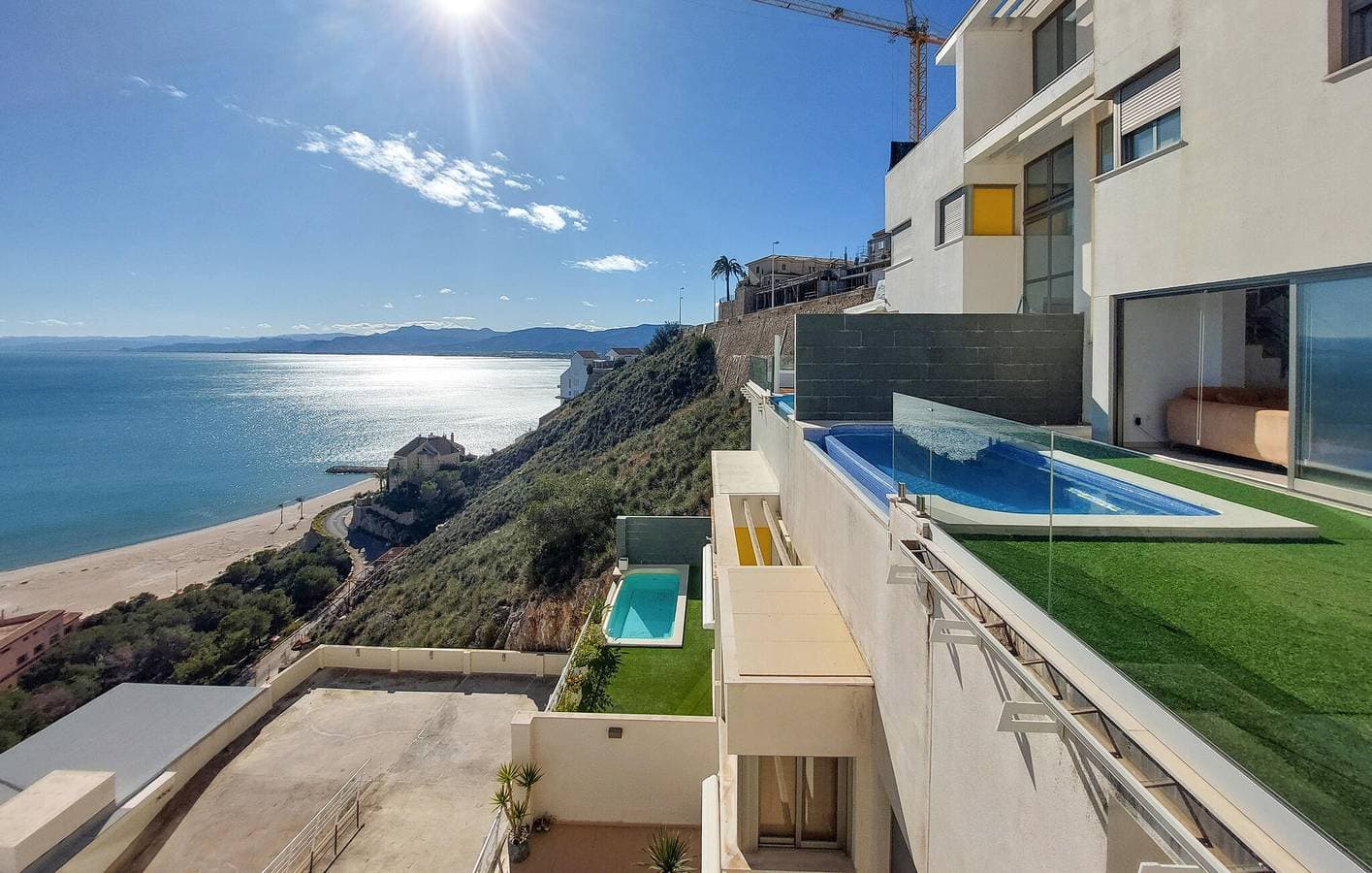 Foto 10 von 26: Apartment mit Meerblick, Pool und Parkplatz