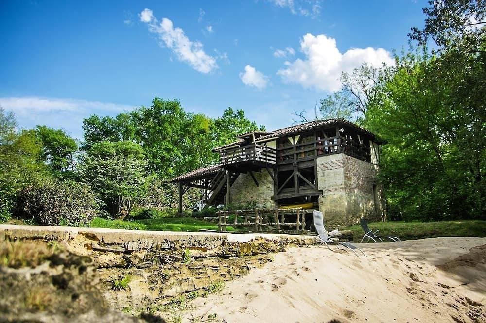 Moulin de Saint Cricq, Ungewöhnliches Ferienhaus am Fluss mit Swimmingpool und Sauna 1