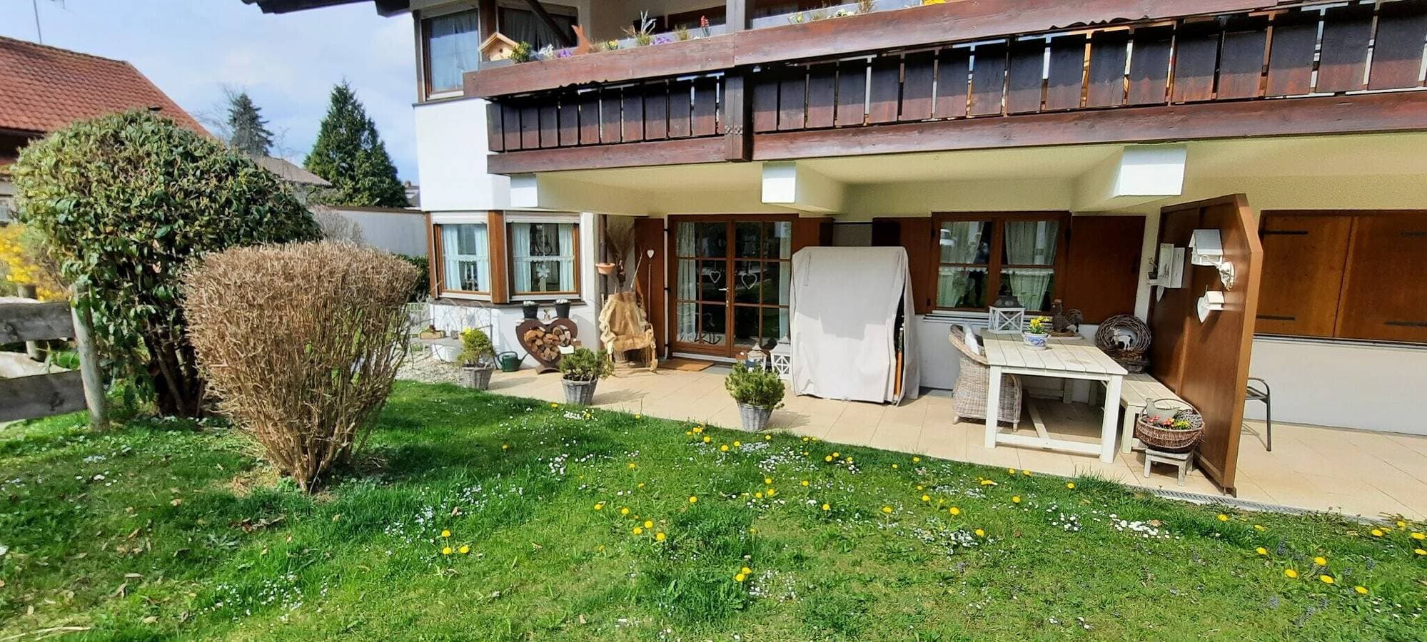 Foto 11 von 17: Ferienwohnung 'Chaletwohnung Alpenglück' mit privater Terrasse, privatem Garten und Wi-Fi