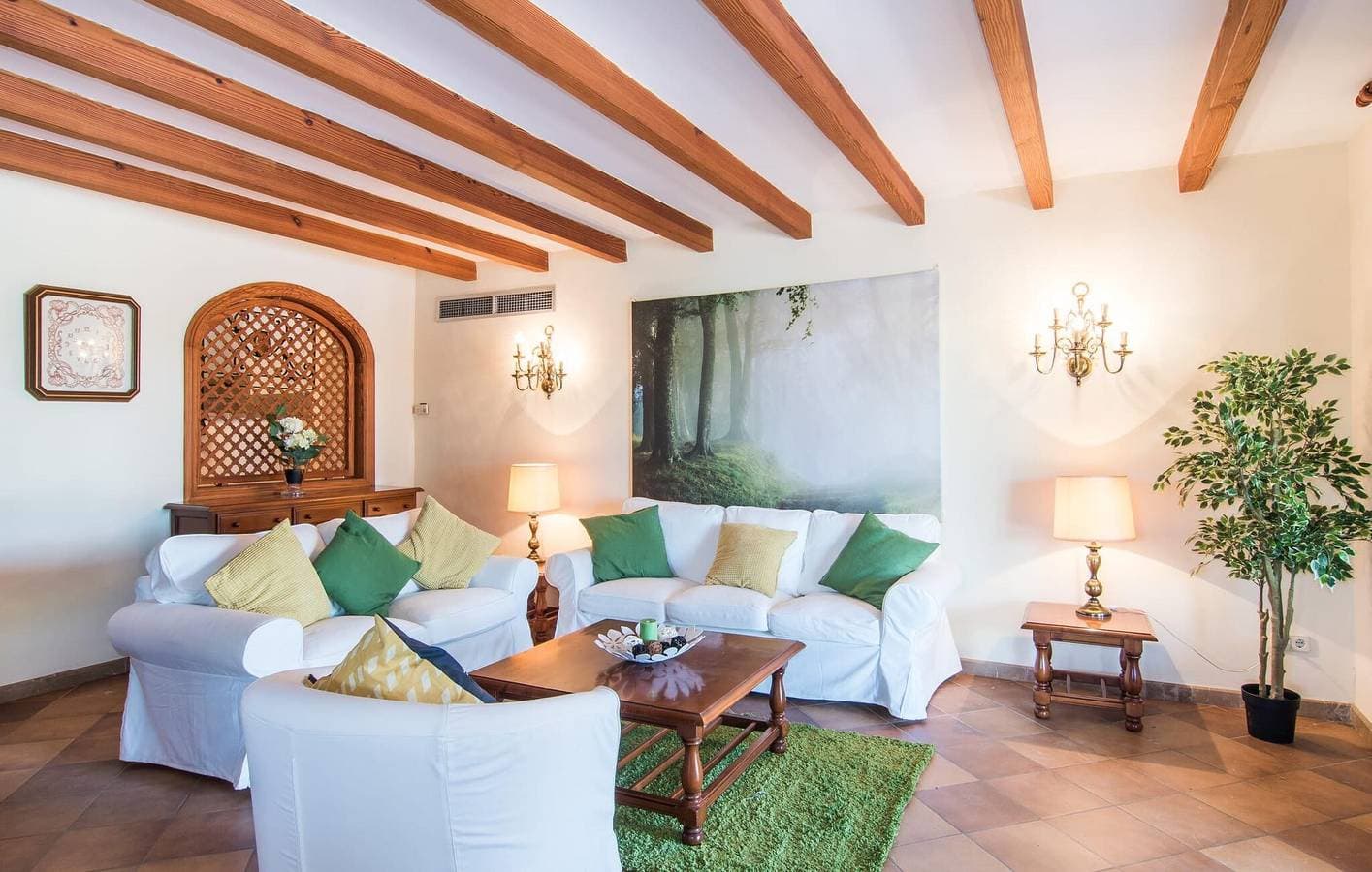 Foto 11 von 41: Sonnige Terrassenwohnung mit Pool: Binissalem Gem