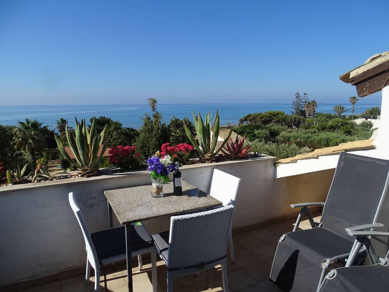 Villa Matilde: Kleine Ferienwohnung mit Meerblick 1