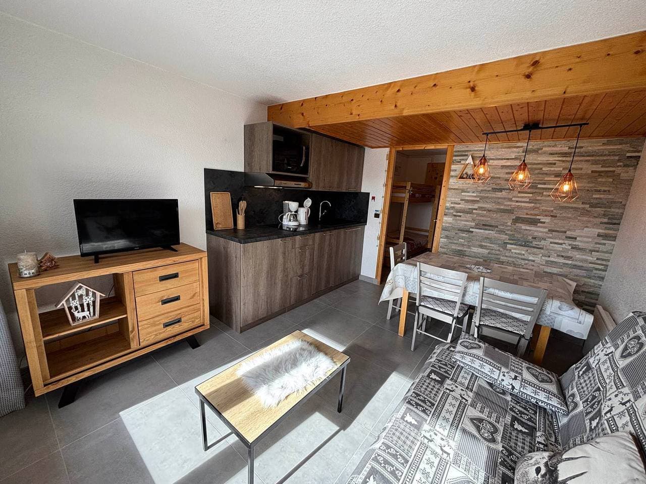 Foto 5 von 15: Studio Kabine für 4 Pers., Les Saisies, Haustiere erlaubt