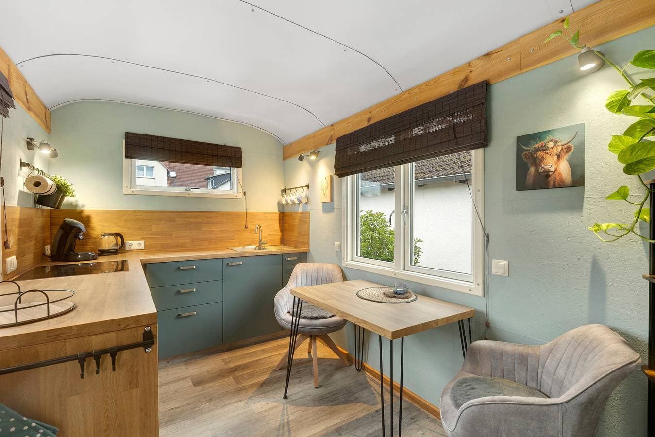 Foto 2 von 20: Ferienhaus 'Tiny House' mit privater Terrasse, WLAN und Klimaanlage