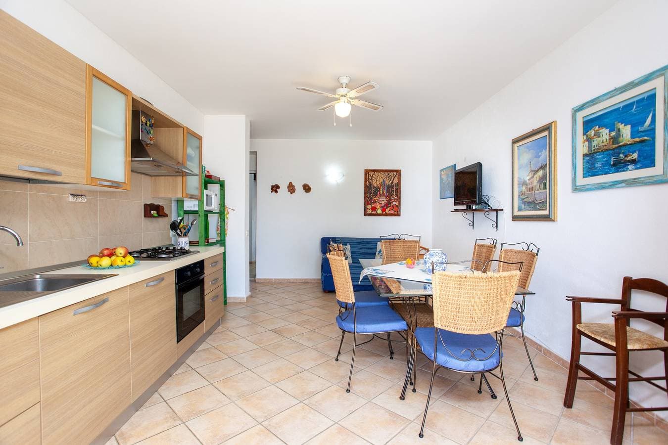 Foto 8 von 30: Ferienhaus "Casa Sulla Spiaggia 1" mit Meerblick, Terrassen & Garten
