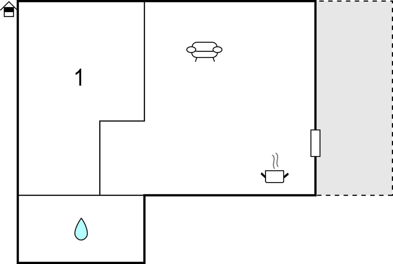Foto 13 von 13: Terrassenwohnung: Parkplatz, Küche, Internet