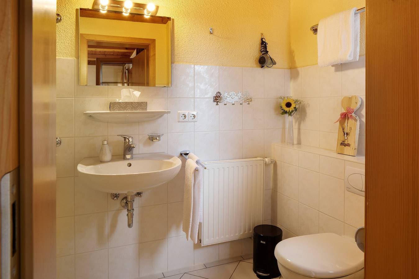 Foto 12 von 22: Gästezimmer Hirschsprung mit Bergblick, privater Terrasse und WLAN