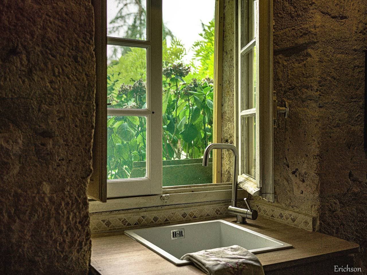 Foto 7 von 17: Ferienhaus 'La Chapelle Aux Roses' mit privatem Pool, Terrasse und WLAN