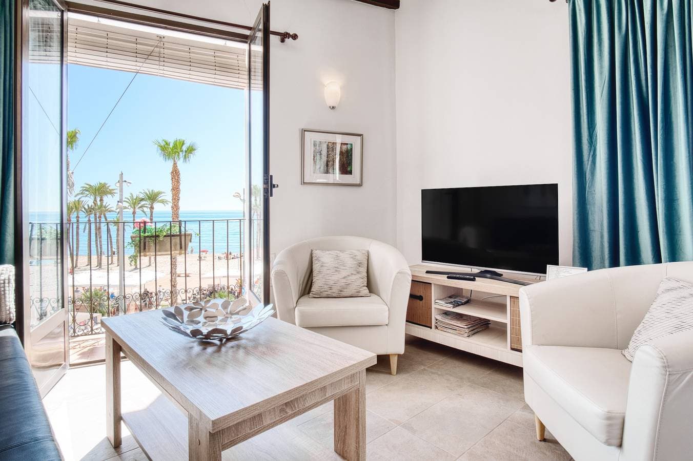 Foto 6 von 22: Apartment 'Casa amarilla del mar, 2. Etage' mit Meerblick, WLAN und Klimaanlage
