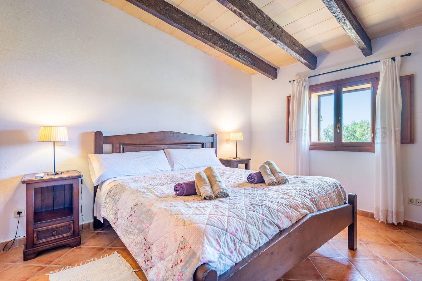 Foto 12 von 27: Landhaus 'Ses Oliveres' mit Bergblick, WLAN und Klimaanlage