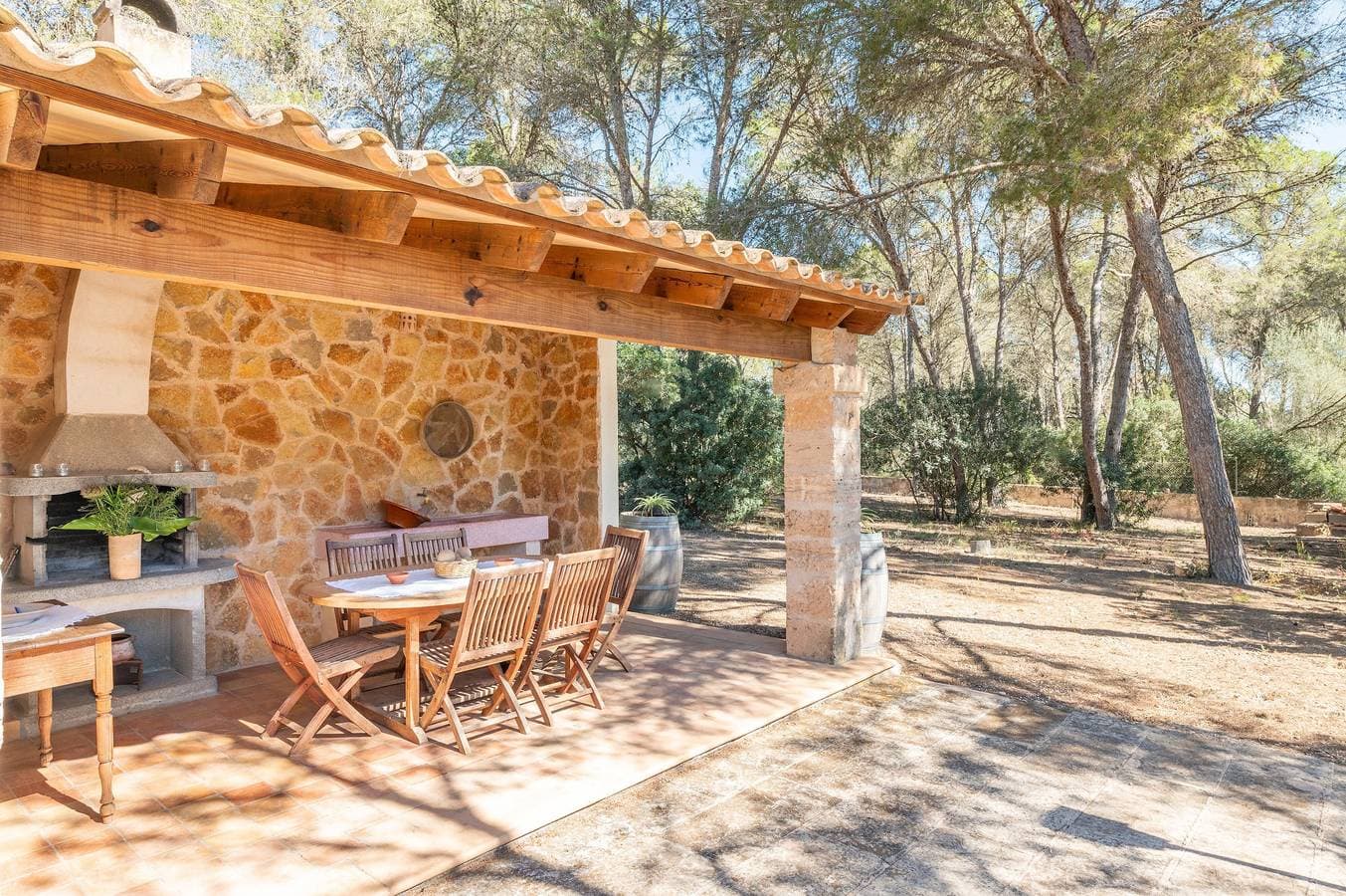 Foto 2 von 29: Ferienhaus "Marina de Ses Covetes" mit WLAN, Terrassen und nahe dem Strand Es Trenc