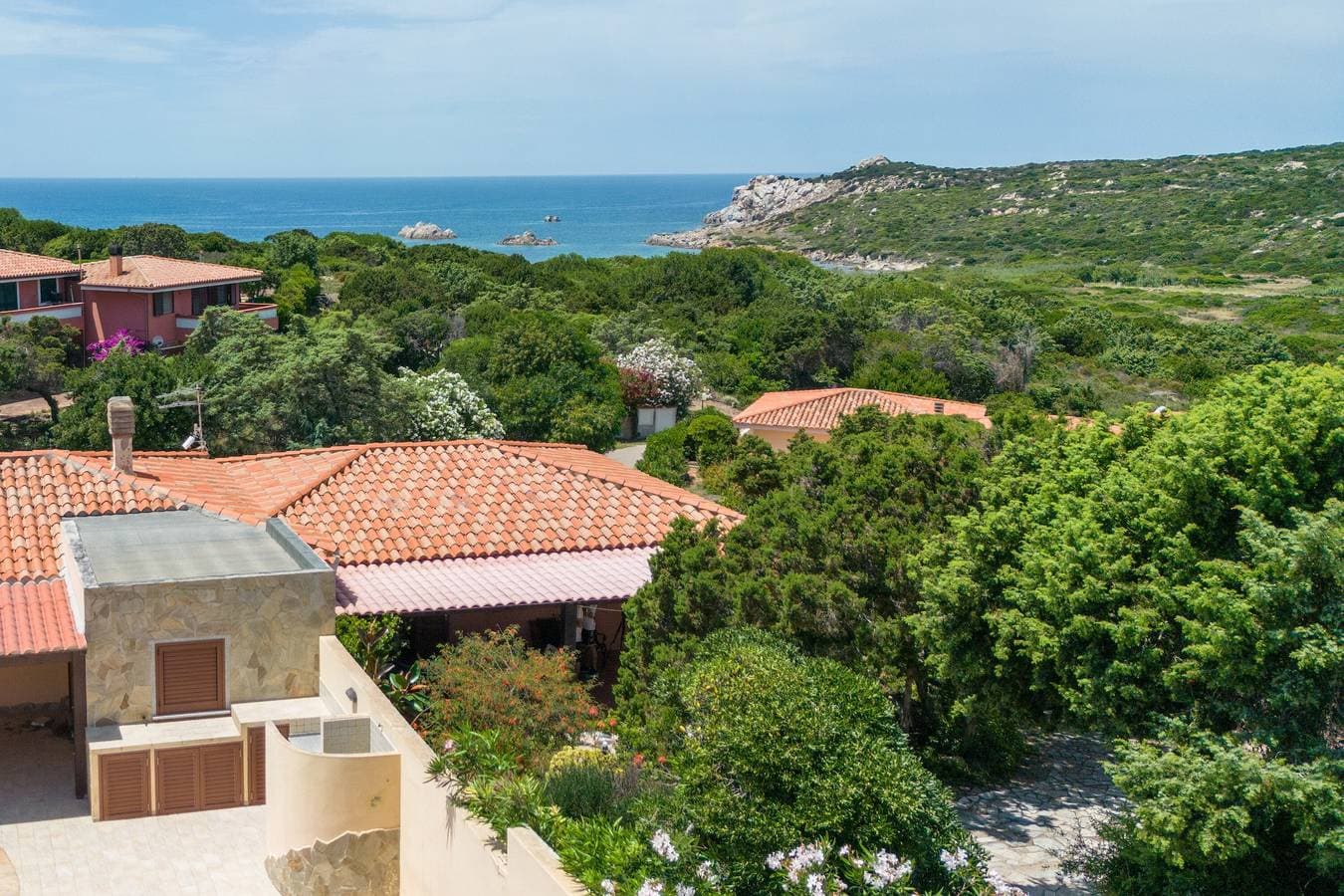 Foto 2 von 20: Ferienhaus „Villetta sul Mare“ mit Meerblick, Garten und Balkon