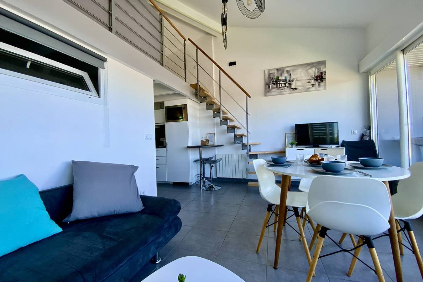 Foto 4 von 28: Duplex vue mer avec accès plage – Le Grau-du-Roi
