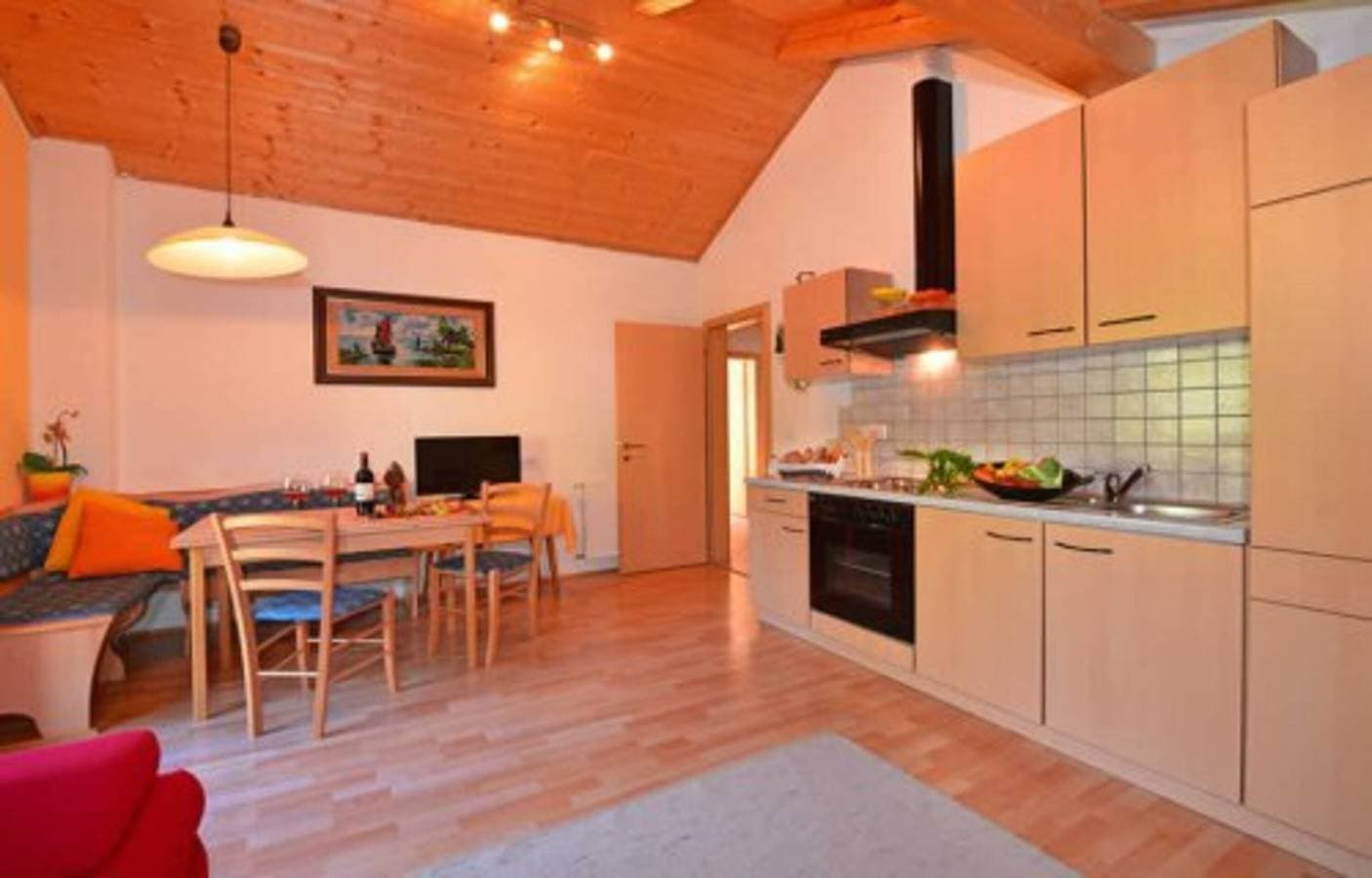 Foto 3 von 13: Apartment „Bergblick“ mit Bergblick, Gemeinschaftsterrasse und WLAN