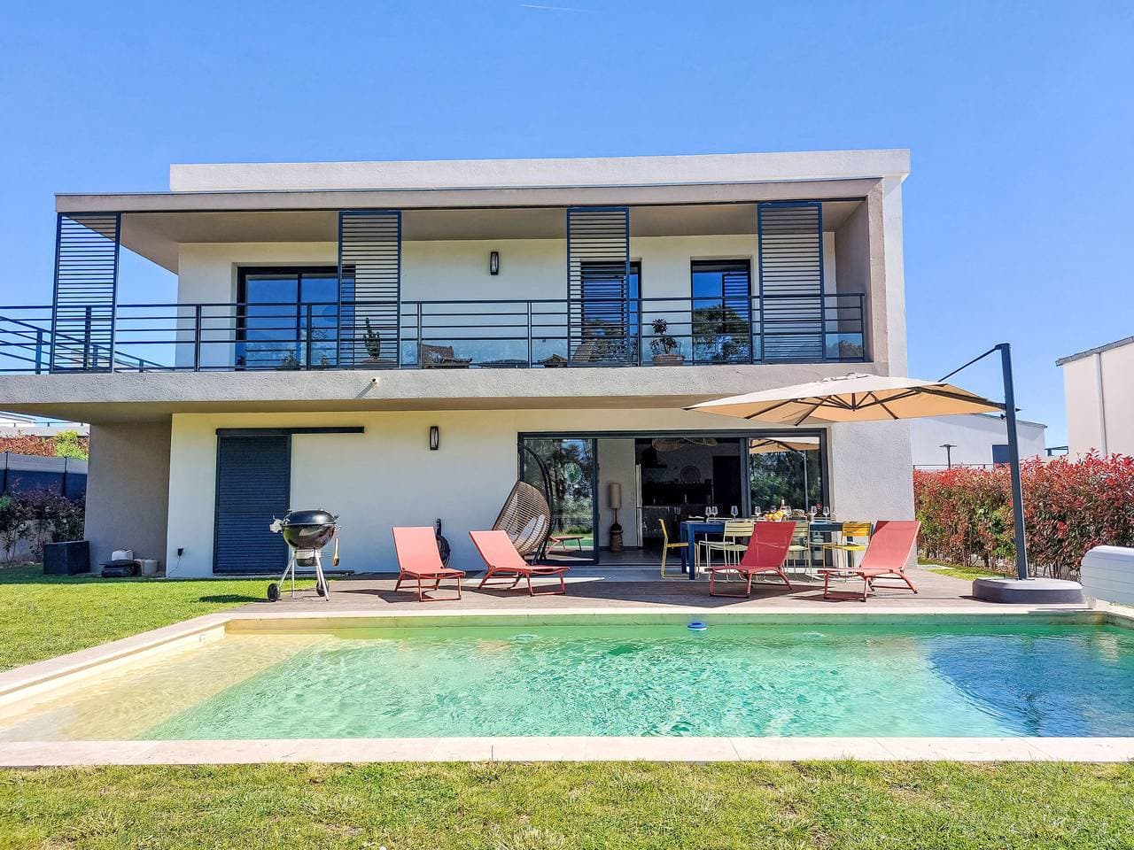 La Roquette sur Siagne 10 km von Cannes: Sehr moderne, schöne, freistehende Villa Villa La Roquette sur Siagne 1