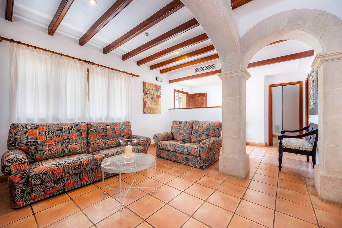 Foto 4 von 33: Strandnahe Ferienwohnung Dofí mit Terrasse und Meerblick