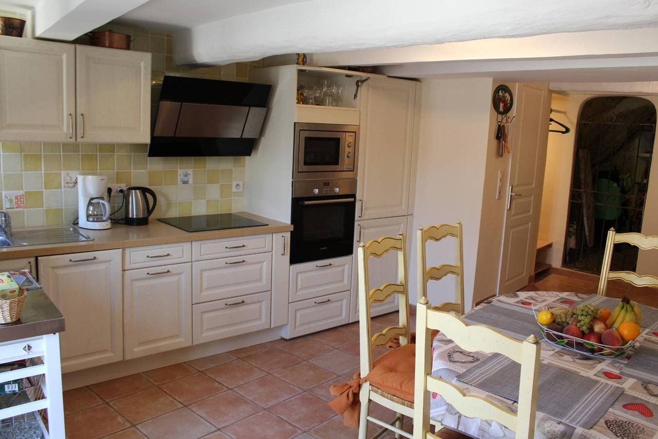 Foto 6 von 20: Ferienhaus 'Au Bon Accueil' mit Bergblick, privater Terrasse und WLAN