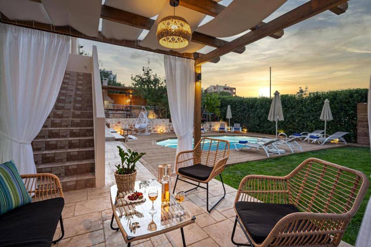 Villa Ellovos with Private Pool 1
