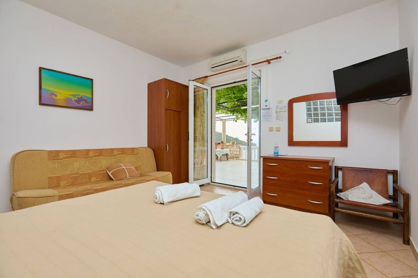 Foto 9 von 52: Ferienwohnung in Saplunara mit Meerblick, Terrasse, Klimaanlage, W-Lan (5197-4)