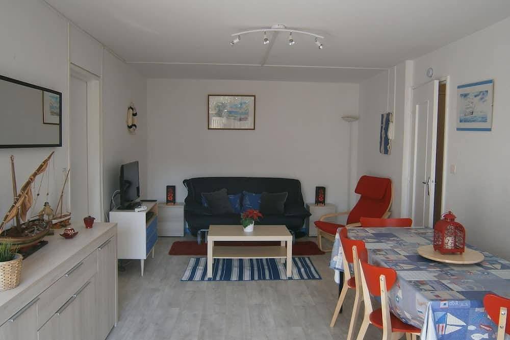 Foto 6 von 29: Cabourg - Komfortable Wohnung 1 / 6pers WIFI in Rdj mit Terrasse 100m Strand