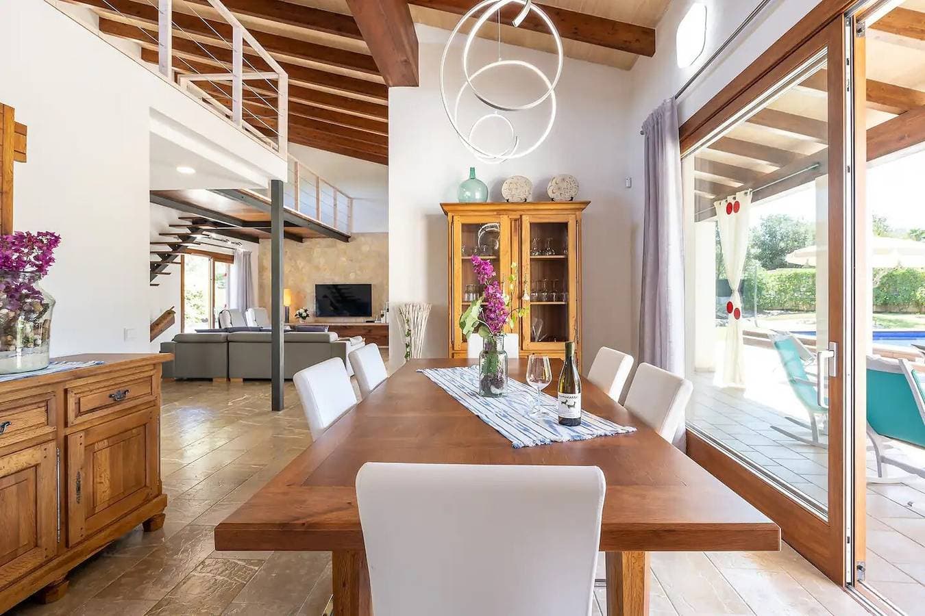 Foto 8 von 25: Villa 'S'Alzinar' mit Bergblick, WLAN und Klimaanlage