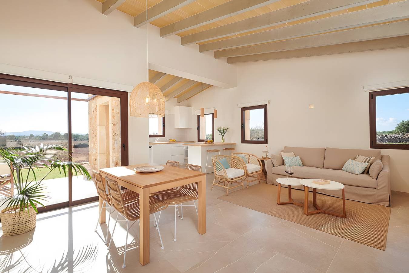 Foto 5 von 18: Landhaus 'Son Rossinyol Nou - Ses Figueretes' mit Bergblick, privatem Pool & WLAN