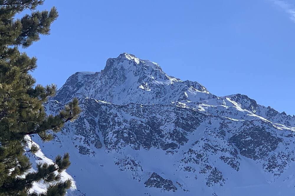 Montchavin Les Côtes vue Mont Blanc 1