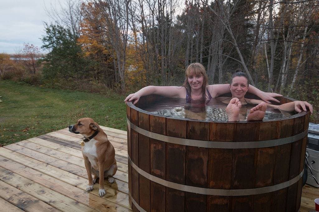 Foto 6 von 6: Cedar Yurt im Cabot Shores Wilderness Resort