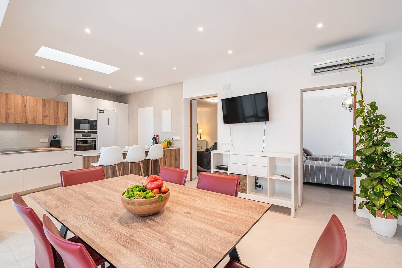 Foto 8 von 25: Ferienhaus Casa en Sineu mit Bergblick, Terrasse und WLAN