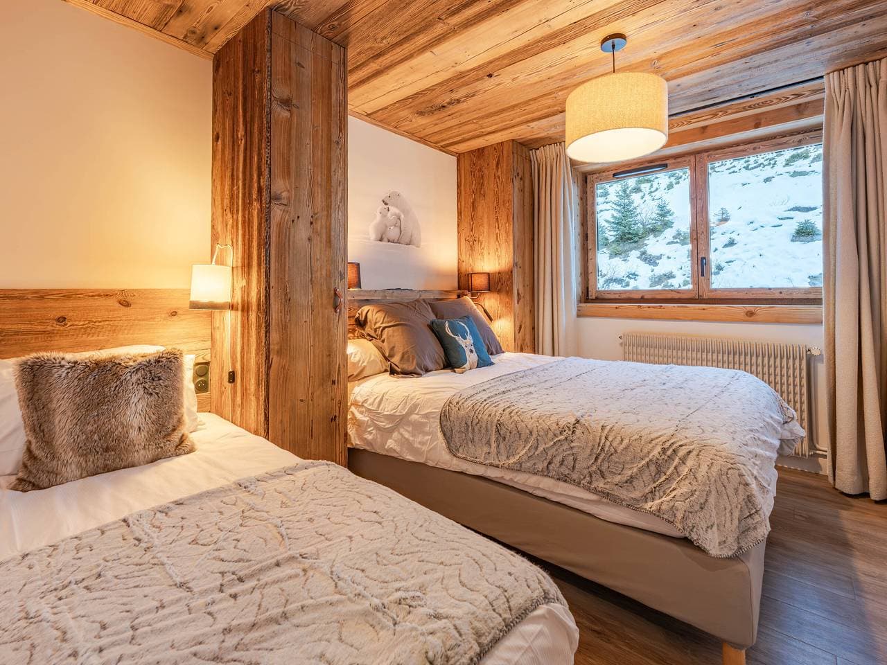 Foto 11 von 21: Moderne Wohnung in Courchevel, 2 Schlafzimmer, 6 Personen