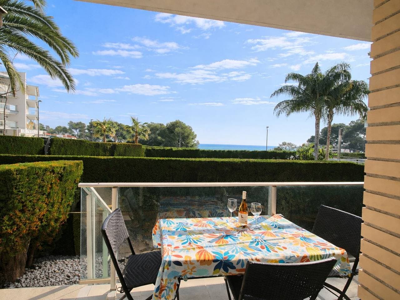 Apartment am Meer, Terrasse - 5 Pers. 1