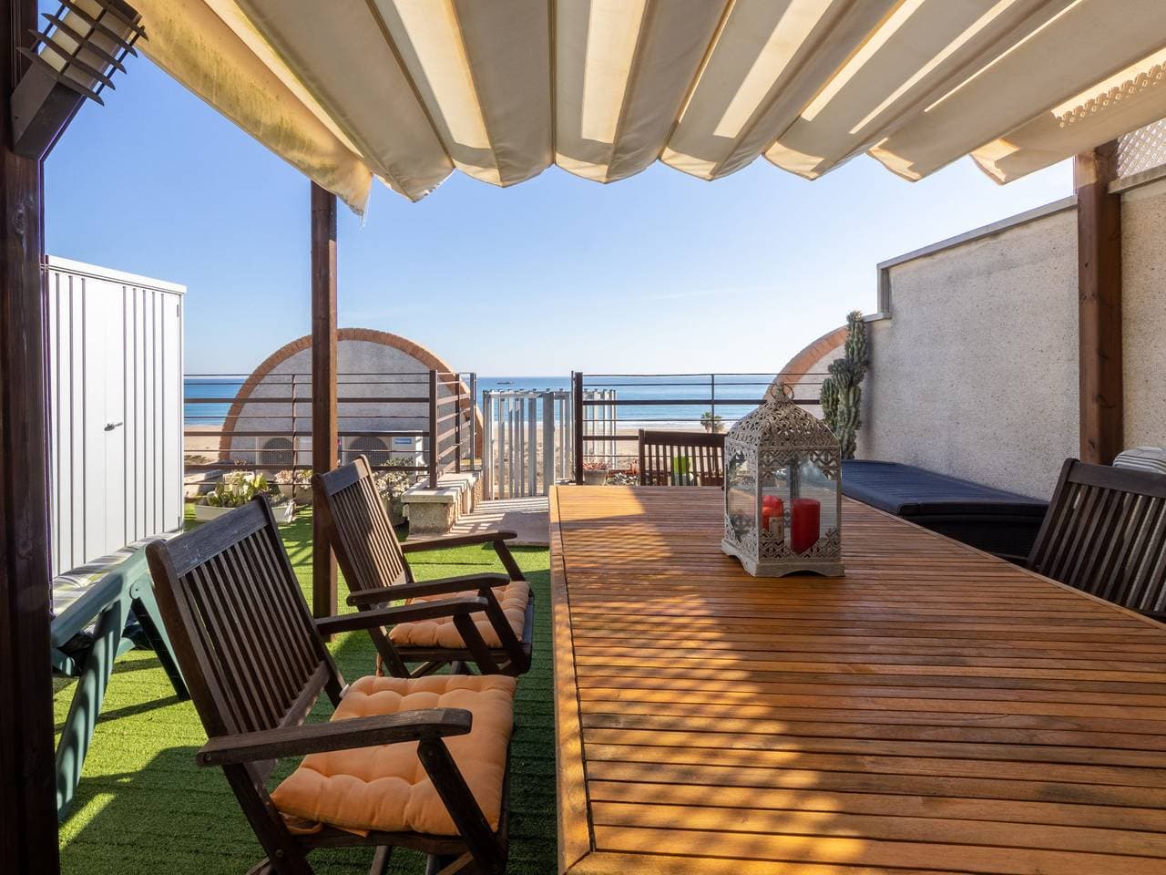 Torredembarra 18 km von Tarragona: Appartementhaus Solarium 1