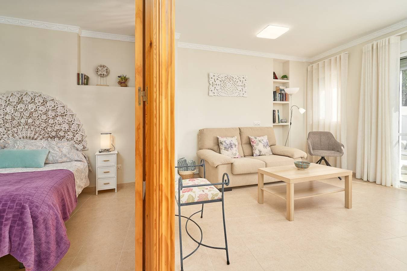 Foto 8 von 31: Ferienwohnung Fernandita für Paare mit 2 privaten Terrassen, WLAN und Grill, strandnah
