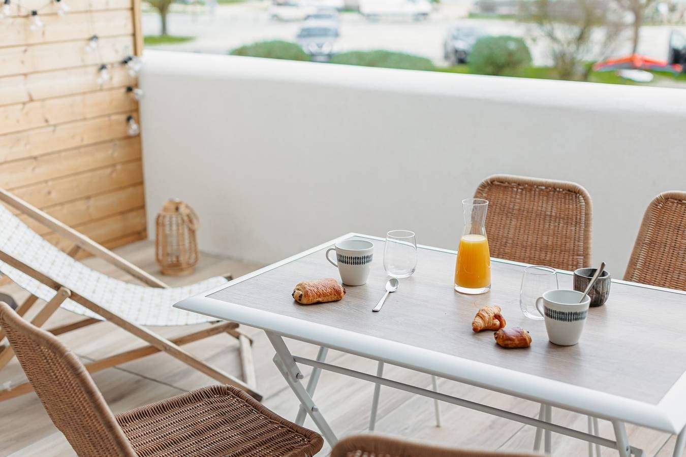 Foto 8 von 23: Appartement Les Iles mit Meerblick, privater Terrasse und WLAN
