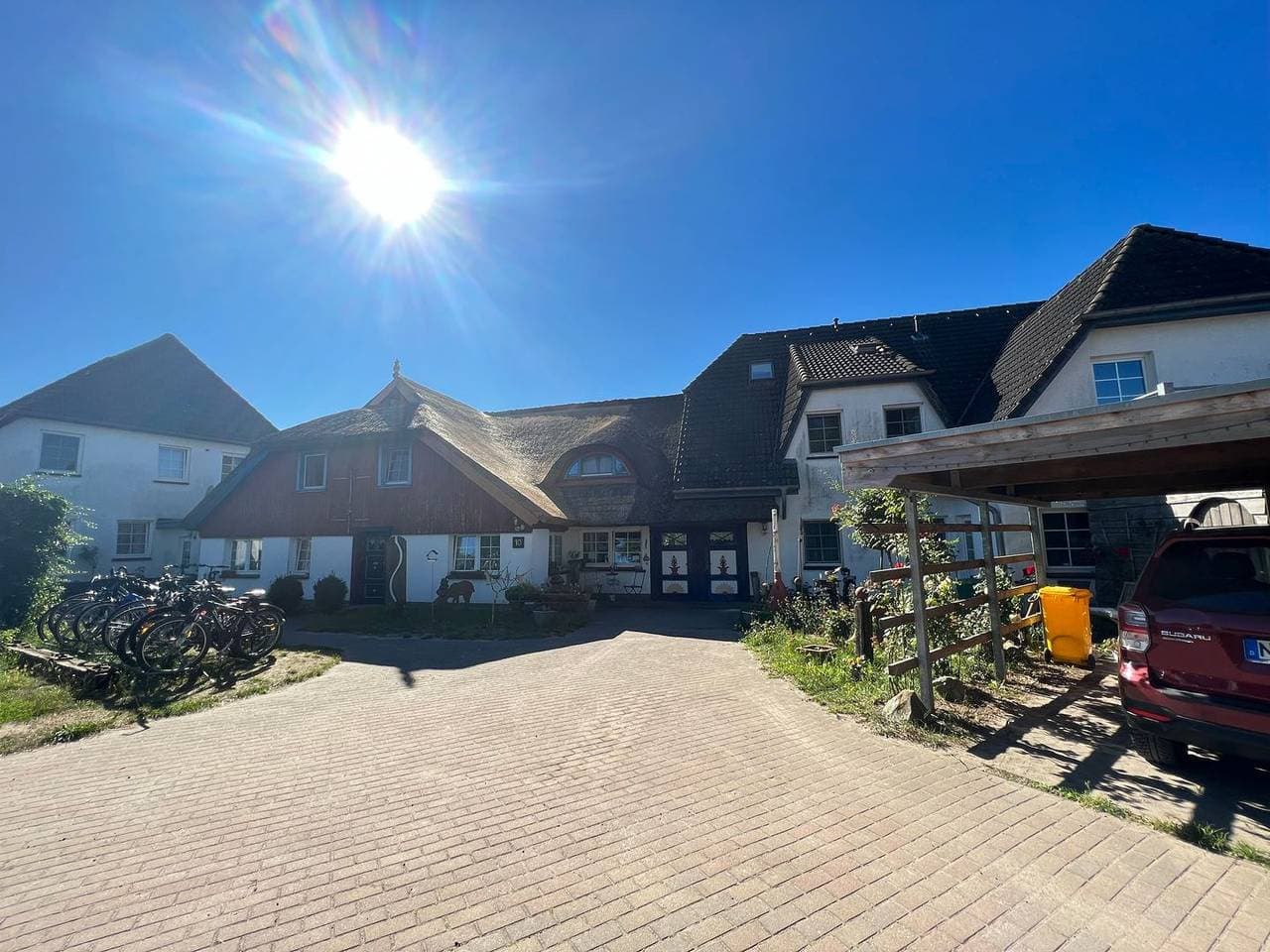 Kleine Erdgeschoss Ferienwohnung direkt am Boddstedter Bodden - Jana 1