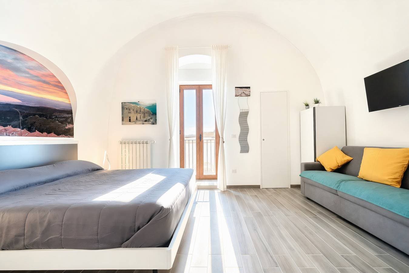Foto 9 von 27: Casa San Lorenzo Maiorano mit Meerblick, WLAN und Klimaanlage in Monte Sant’Angelo