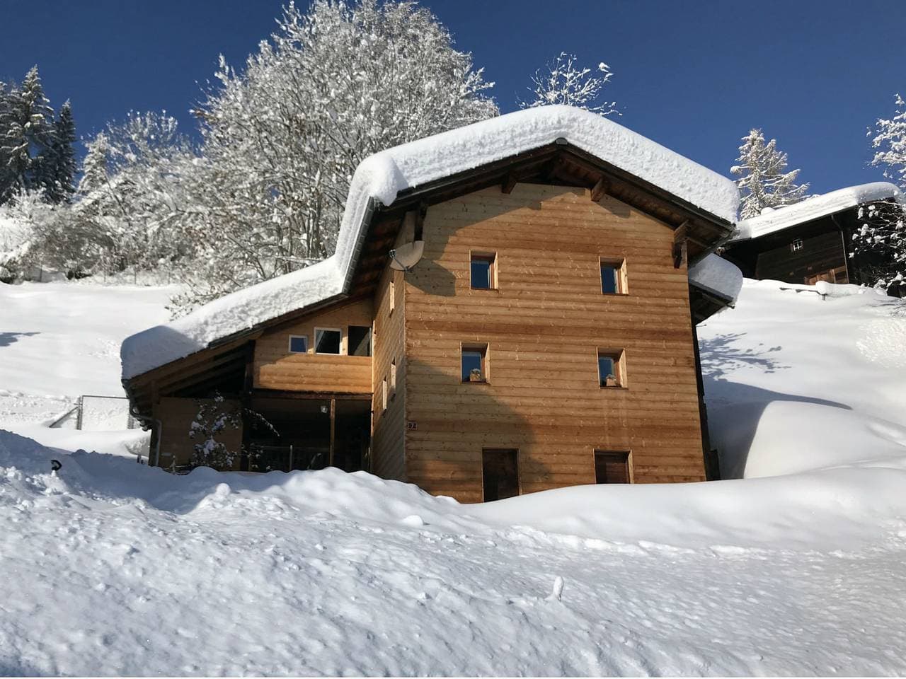 Ferienwohnung Bio-Hirschfarm, Versam 1
