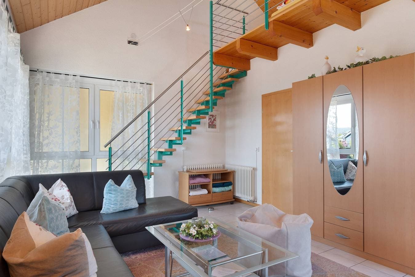 Foto 11 von 21: Ferienwohnung '45qm' mit Balkon, Wi-Fi und Klimaanlage