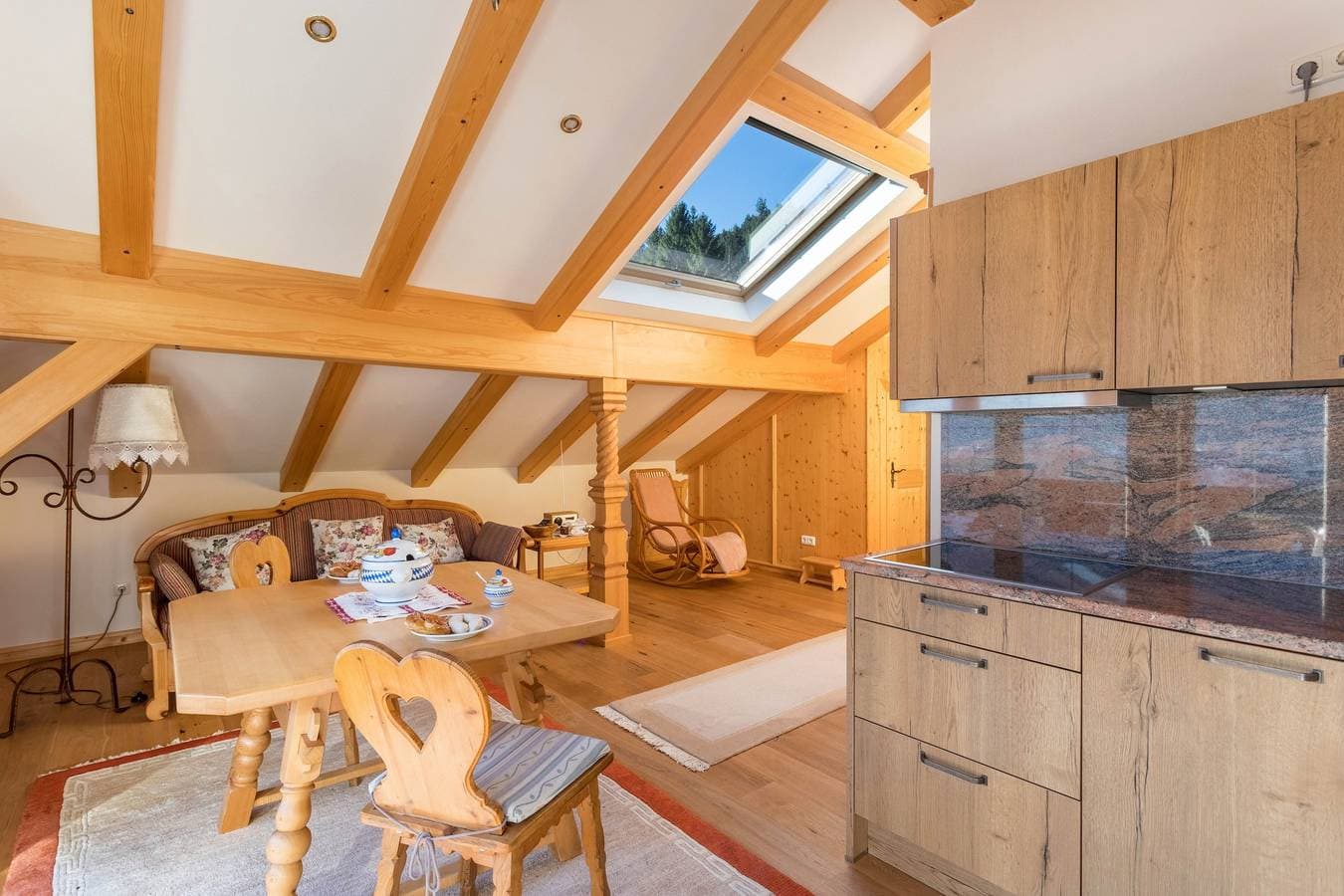 Foto 6 von 25: Ferienwohnung Bergkristall in Skiliftnähe mit Bergblick, WLAN und Balkon