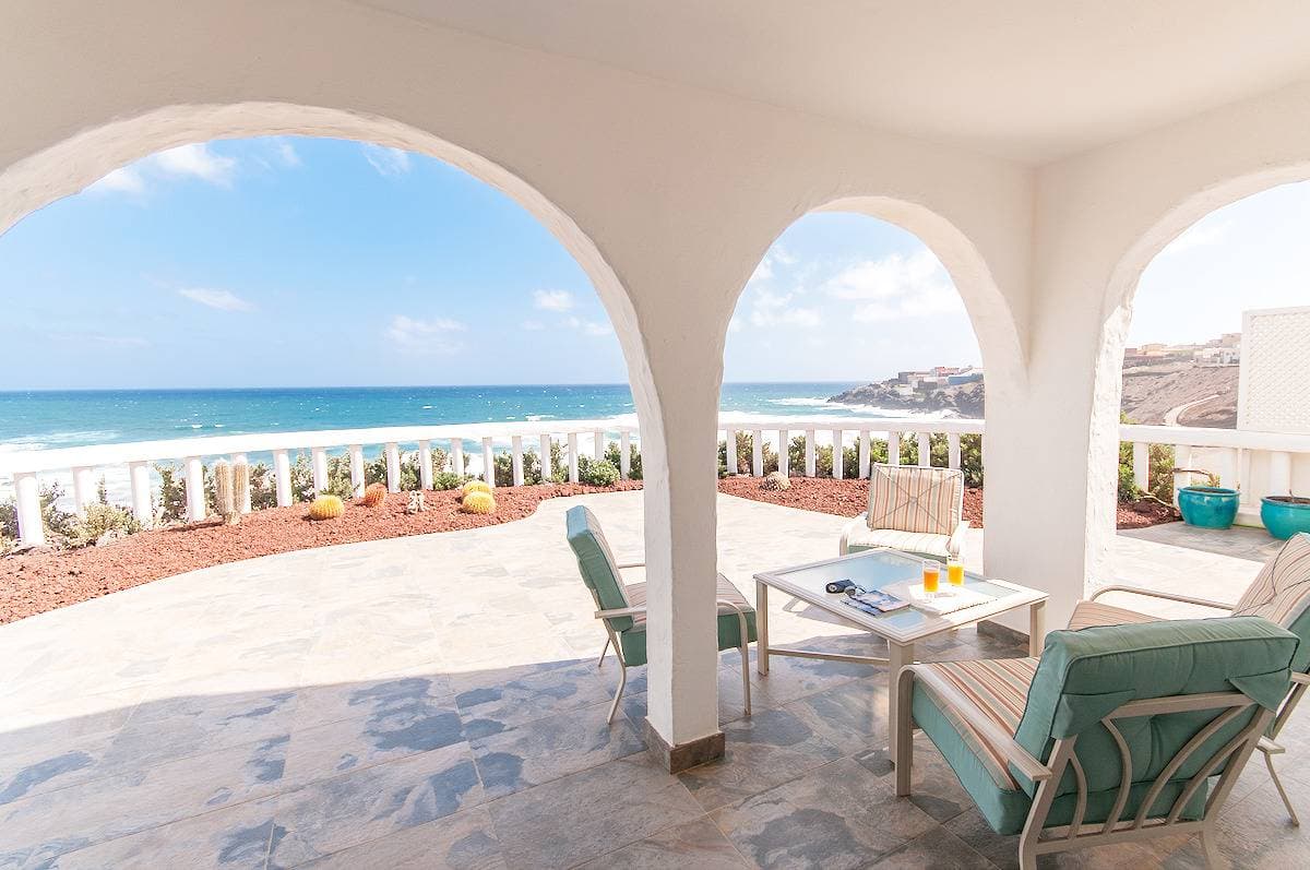 Foto 3 von 32: Terrazas del Mar Villa am Strand Meer Terrasse Wifi kostenlos