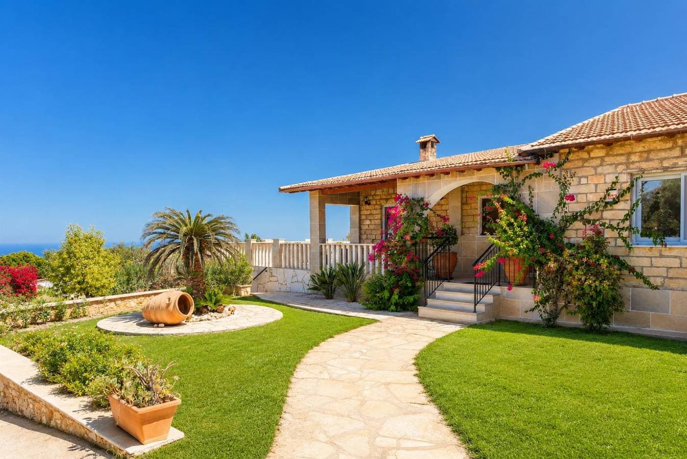 Foto 2 von 21: Villa für 4 Personen mit Garten