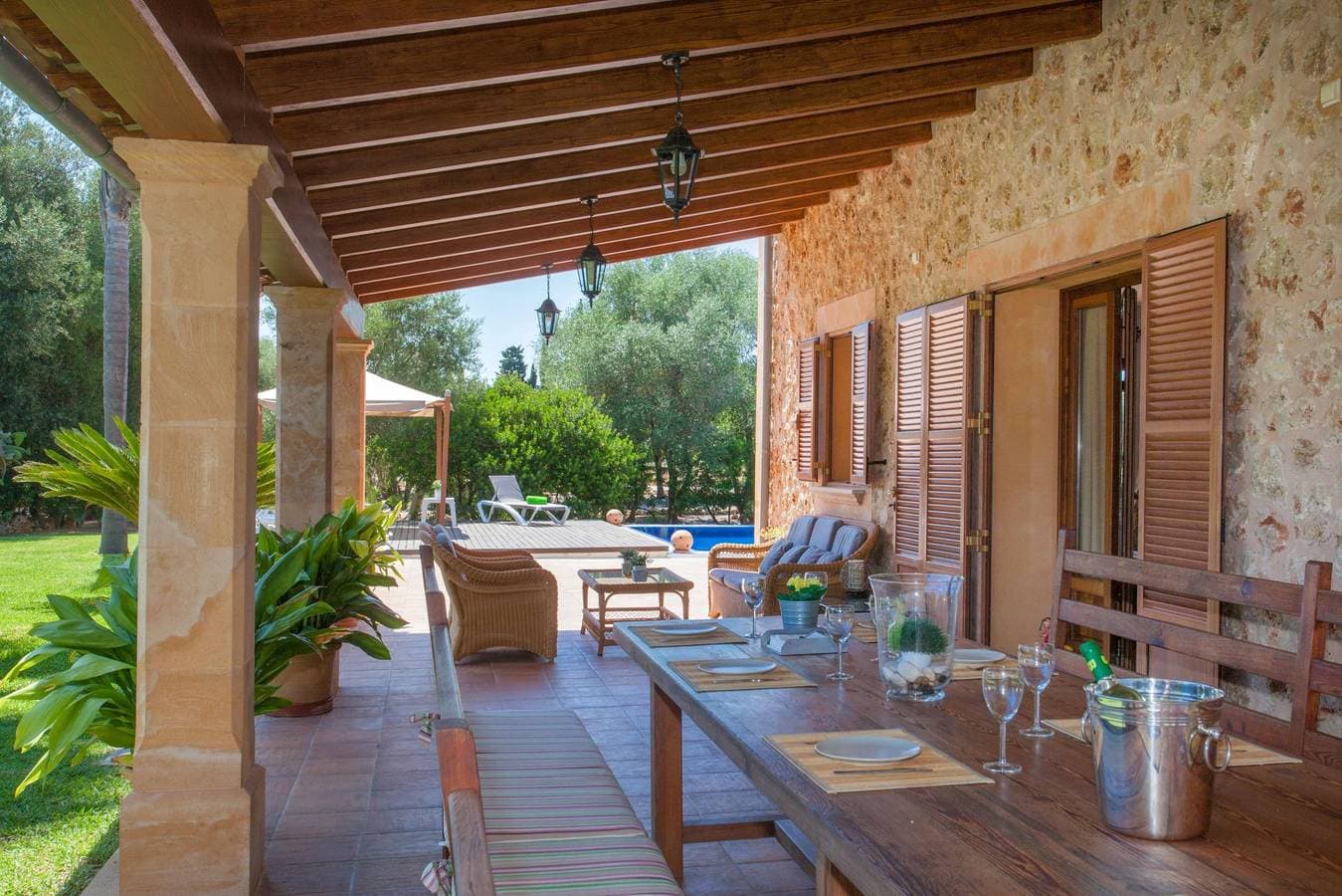 Foto 11 von 40: Son Auba - Ferienhaus mit privaten Pool in Muro. WiFi gratis