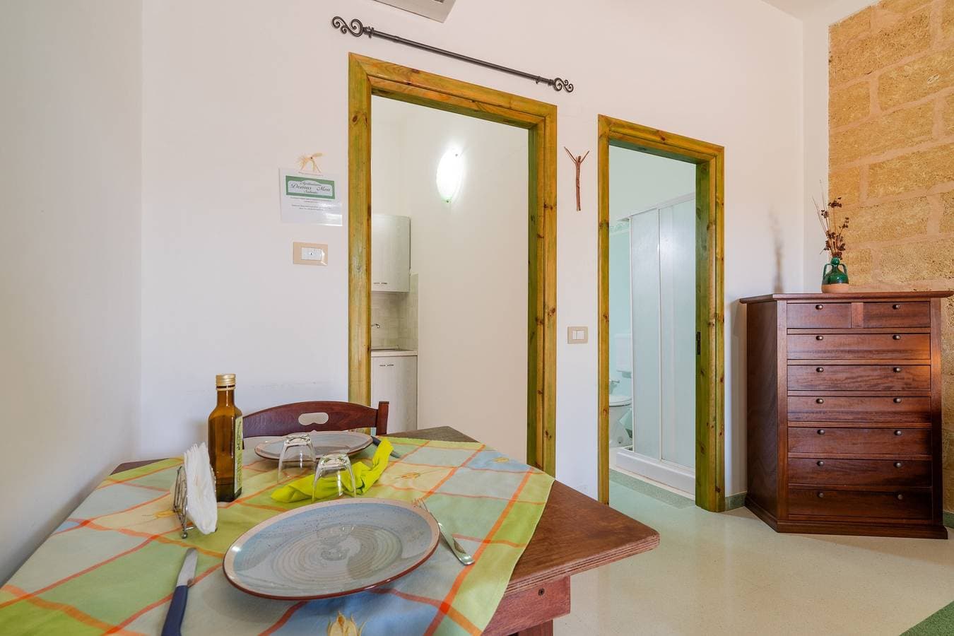 Foto 10 von 29: Ferienwohnung "Domus Mea Salento Arazzo Verde" mit Gemeinschaftspool, Gemeinschaftsterrasse und WLAN