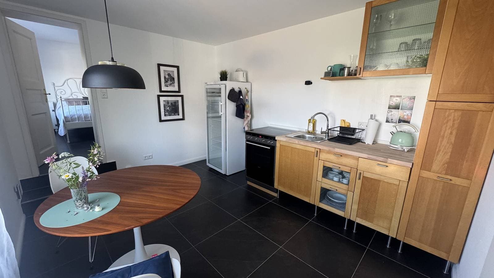 Foto 9 von 12: Apartment 'Klein Aber Fein' mit privater Terrasse, Gemeinschaftsgarten und WLAN