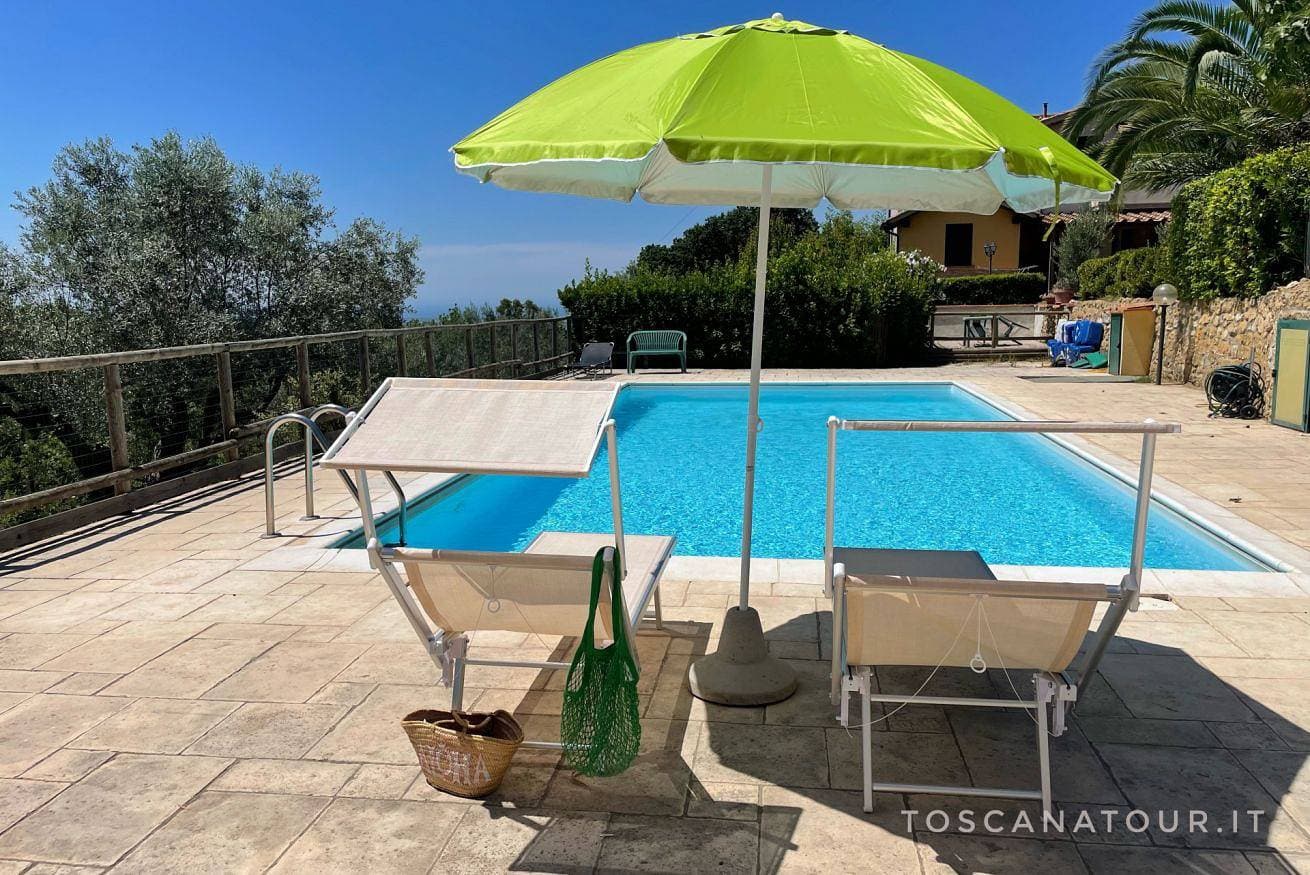 Foto 6 von 36: Casa Sophia, Pool mit Meerblick - Privater Garten, Grill und Parkplatz