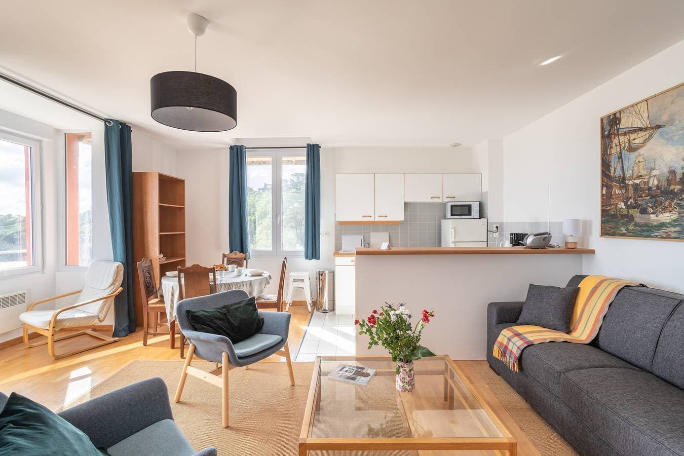 Ferienwohnung 45m² 1