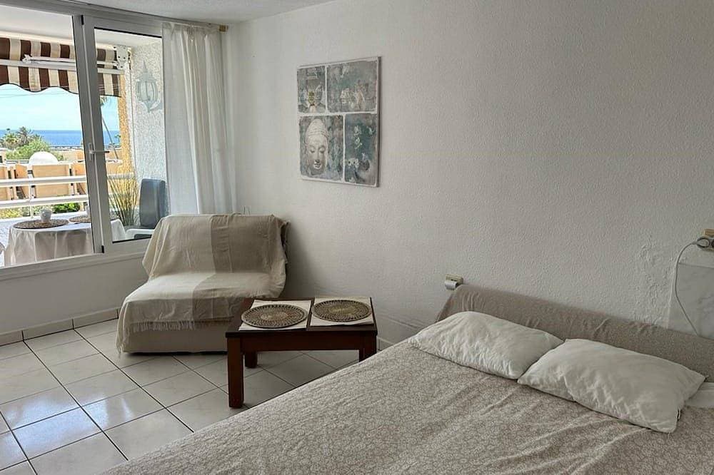 Foto 5 von 30: Borinquen  nur 280 Meter zum Strand, Balkon mit Meerblick, beheizter Pool, Wifi