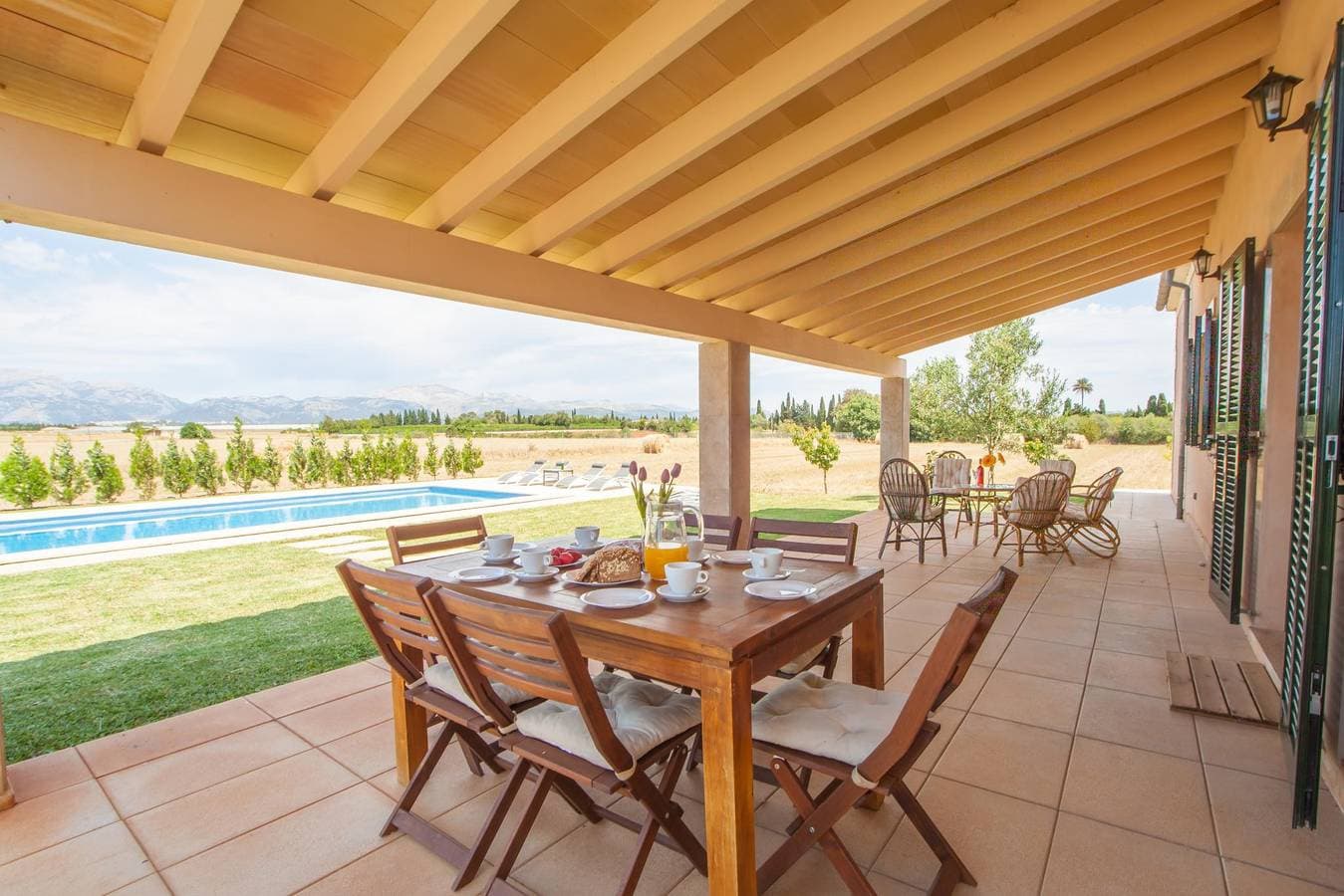 Foto 6 von 31: S'Estacio - Ferienhaus mit privaten Pool in Muro. WiFi gratis