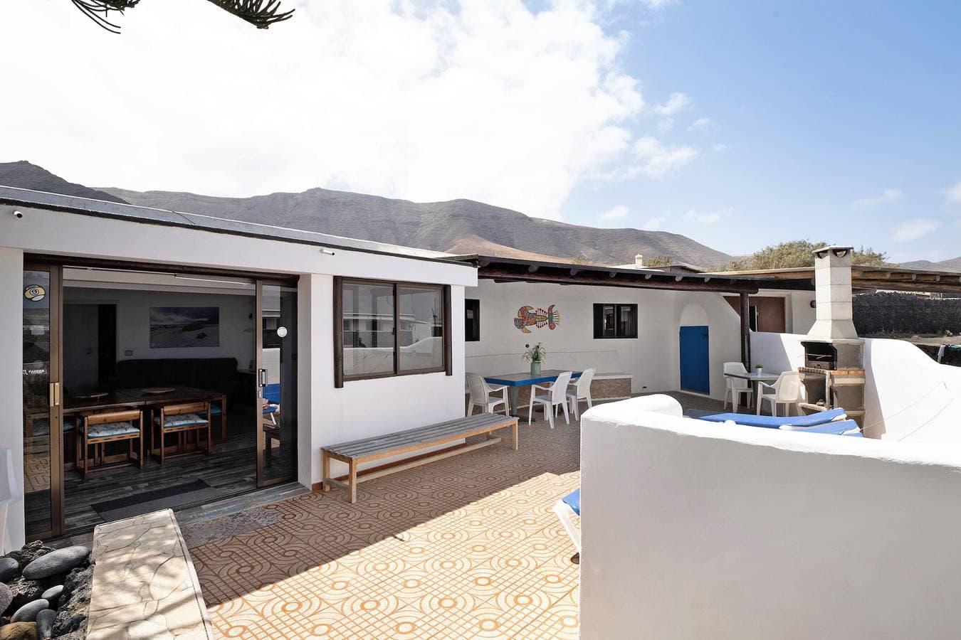 Foto 3 von 31: Ferienhaus 'Bungalow Famara, Lanzarote' mit Meerblick, privater Terrasse und WLAN