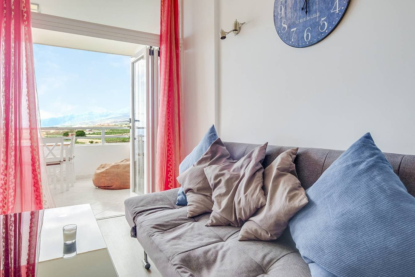 Foto 6 von 24: Moderne Ferienwohnung "Mar Azul Vista Mar" mit Meerblick, WLAN, Terrasse und Gemeinschaftspool